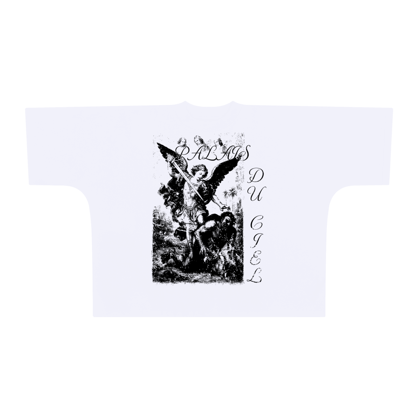 A ANGEL KILLING A DEMON / PALAIS DU CIEL BOXY - T-SHIRT