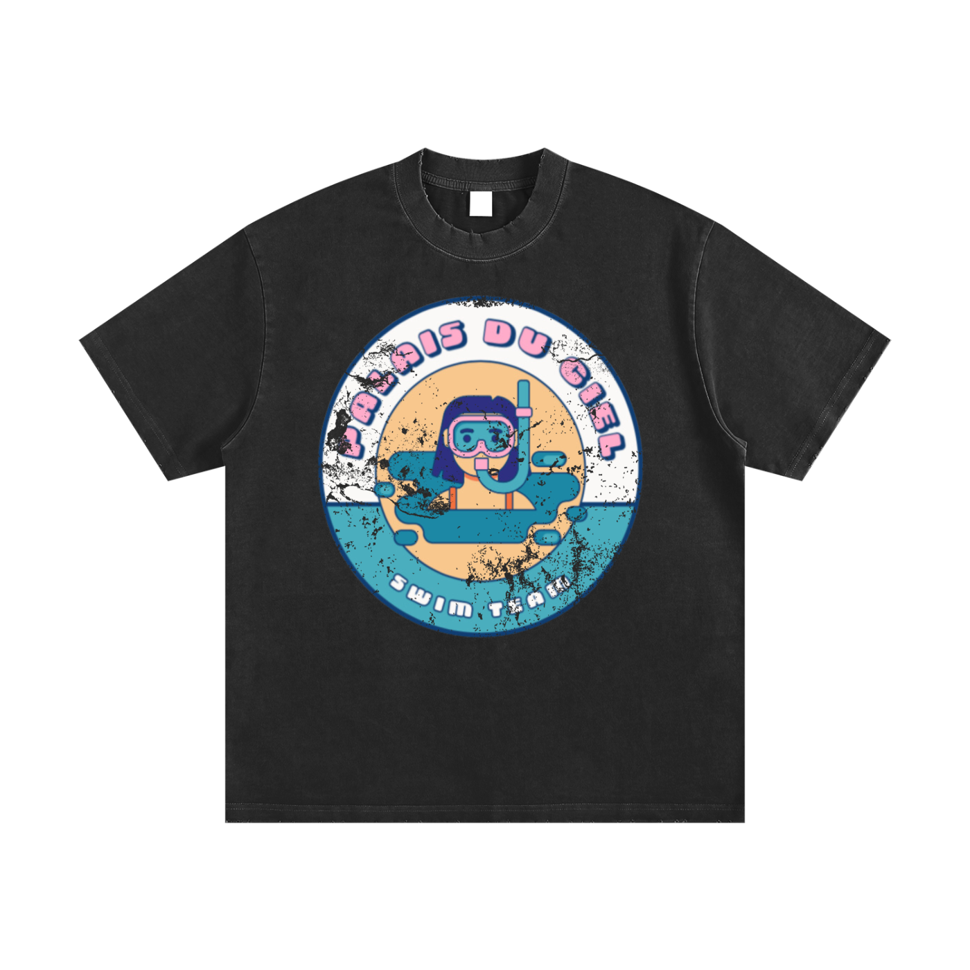 A Palais Du Ciel Swim Team T-shirt