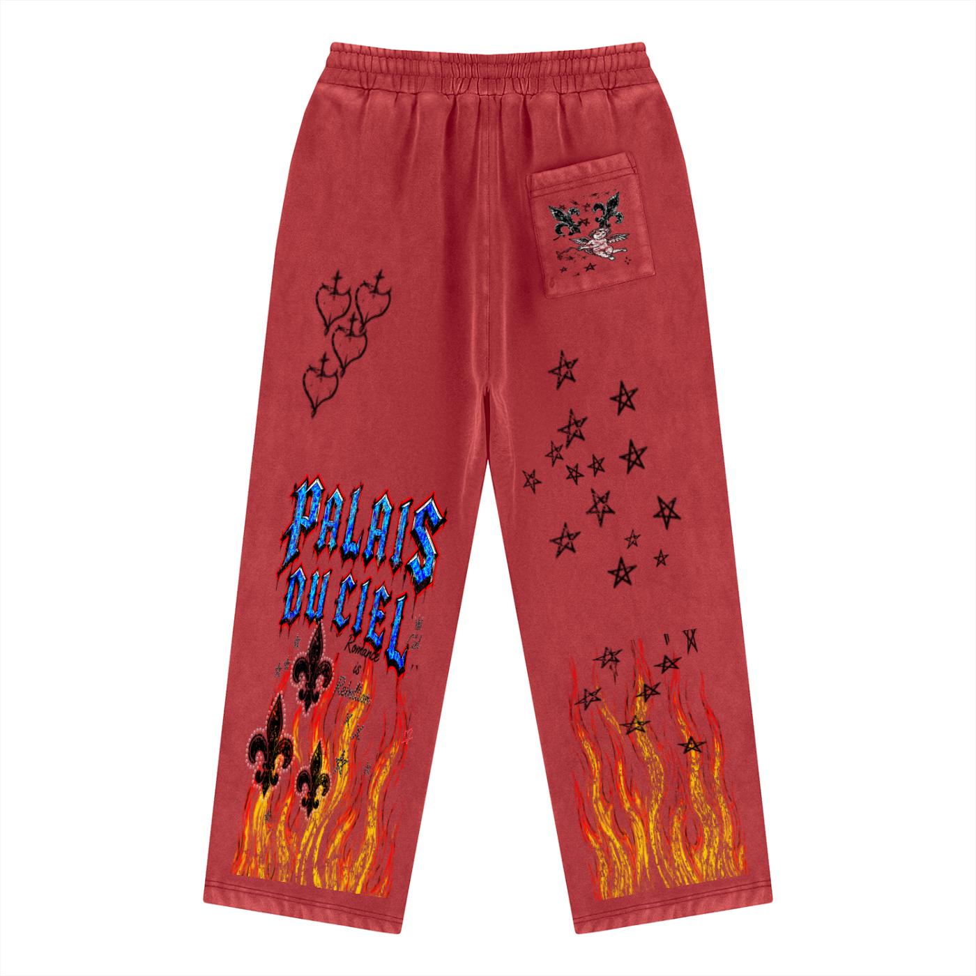 FOREVER BLESSED WASH SWEATPANTS