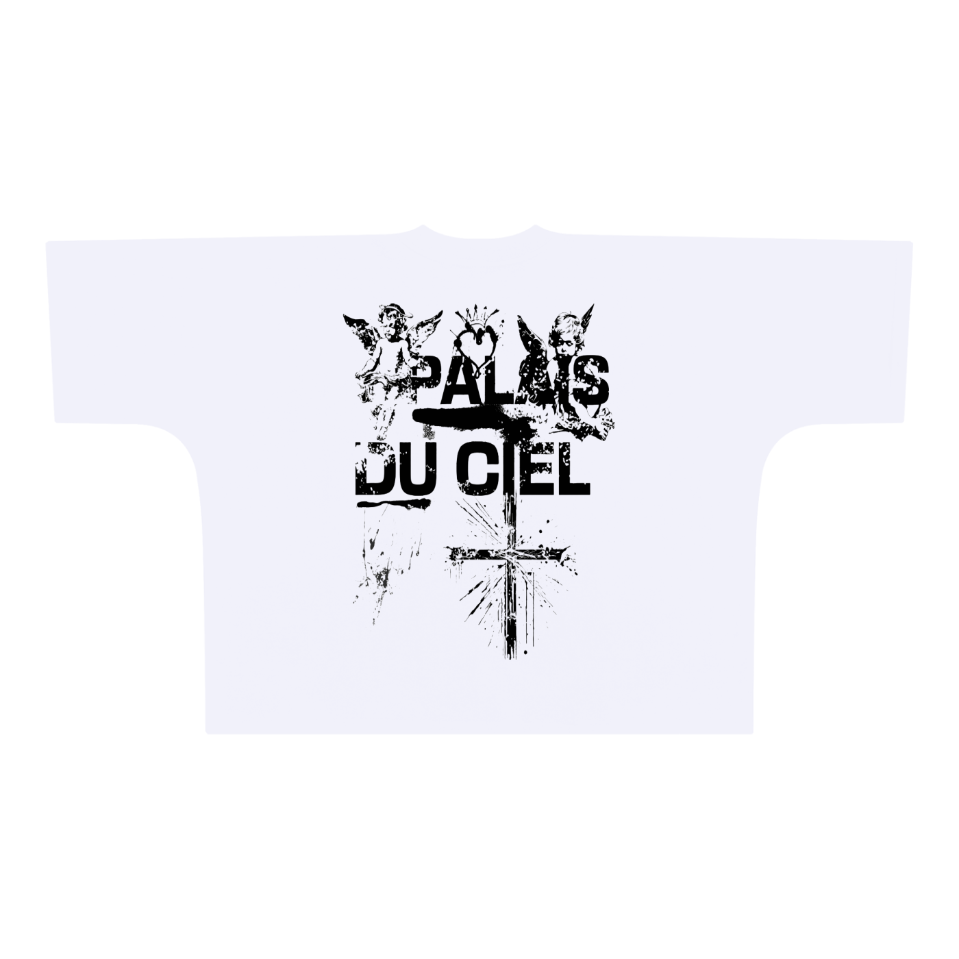 A ANGEL KILLING A DEMON / PALAIS DU CIEL BOXY - T-SHIRT