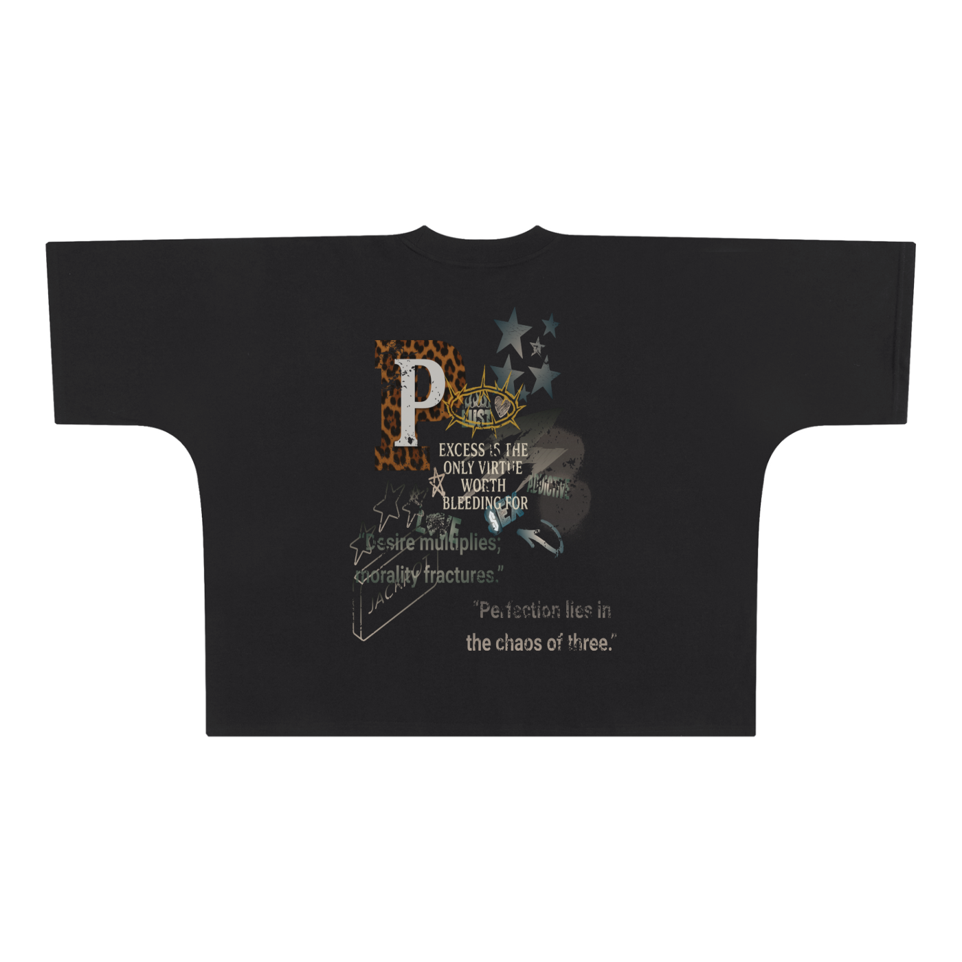 A VOULEZ-VOUS COUCHER AVEC MOI CE SOIR / PALAIS DU CIEL WASHED BOXY T- SHIRT