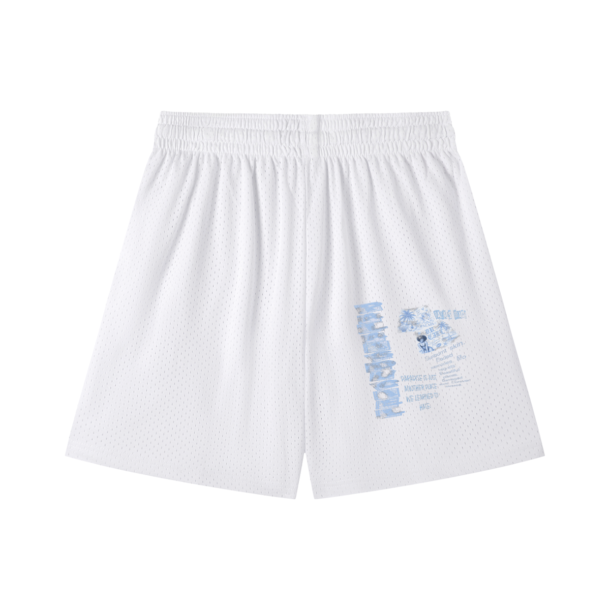 LA VIE ÉTERNELLE MESH SHORTS
