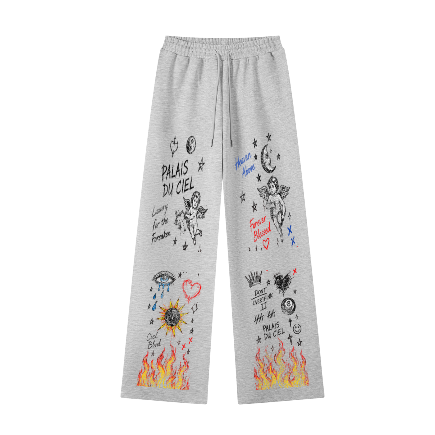 FOREVER BLESSED STRAIGHT LEG SWEATPANTS