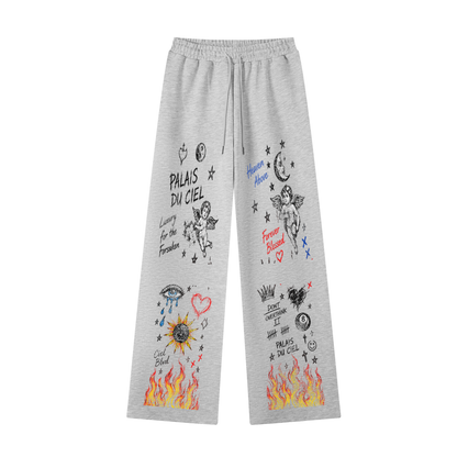 LA GRÂCE DU CIEL — STRAIGHT LEG SWEATPANTS