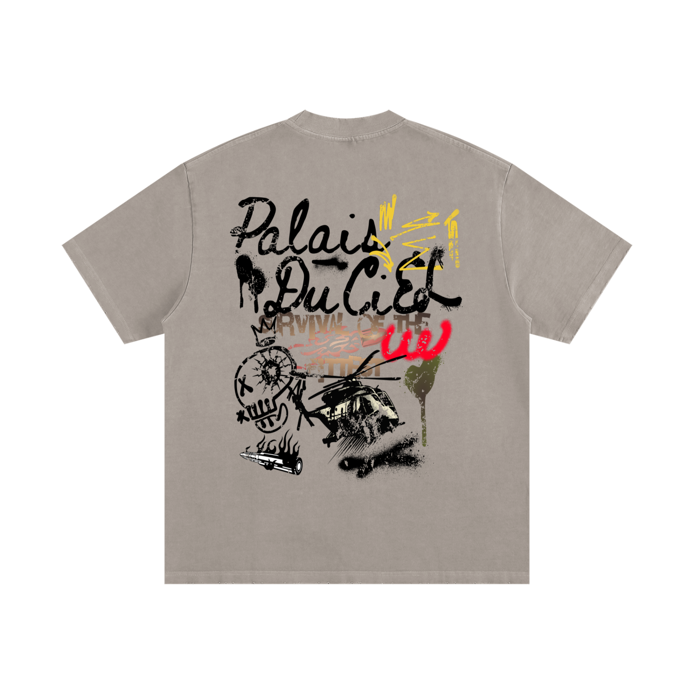 A GAGNEONS LA GUERRE/ PALAIS DU CIEL "LET'S WIN THE WAR T SHIRT"