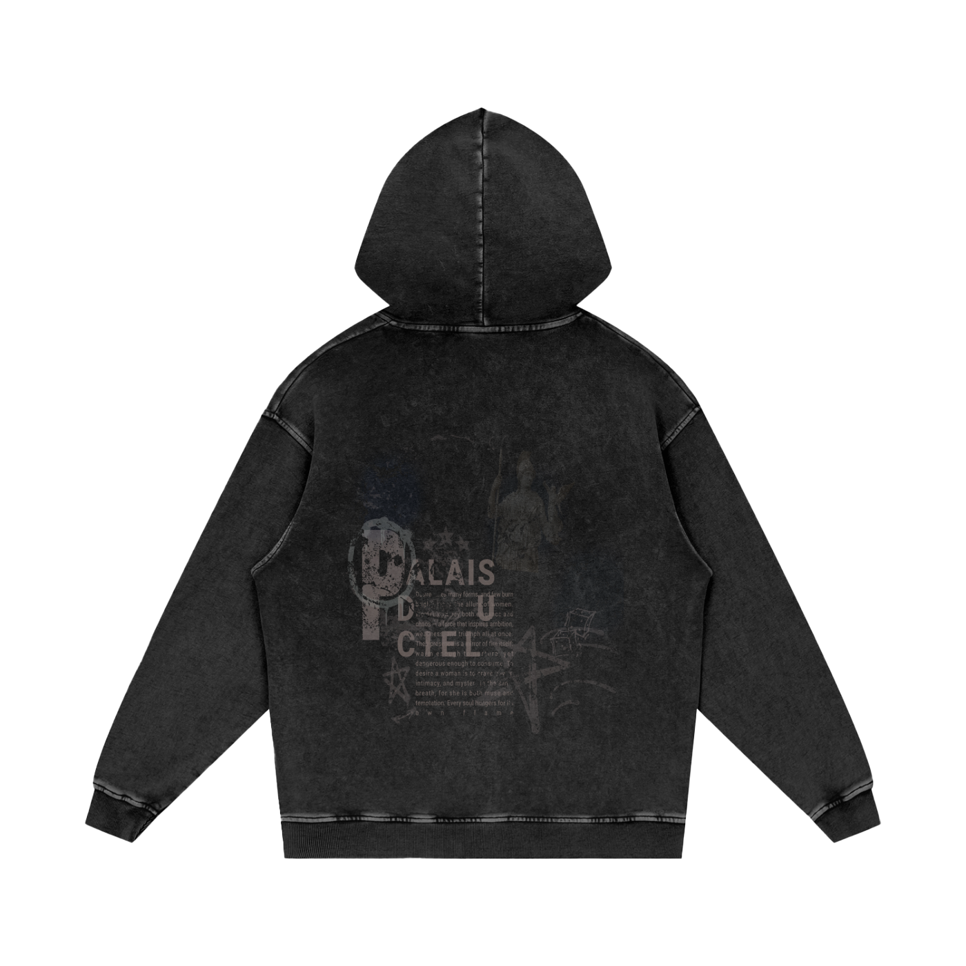 A MÉNAGE À QUATRE / PALAIS DU CIEL WASHED HOODIE