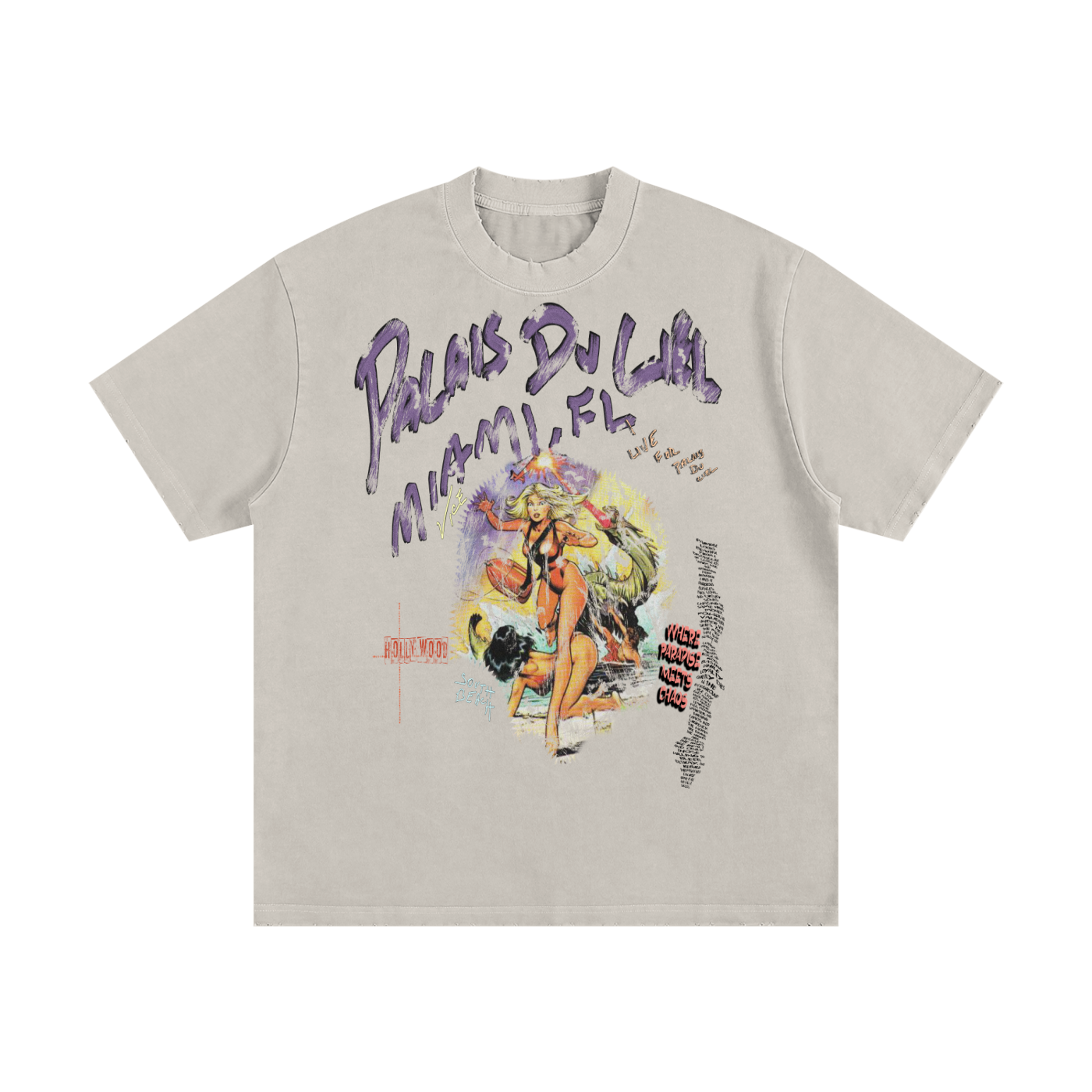 A ATTACK ON GIRLS / PALAIS DU CIEL T-SHIRT