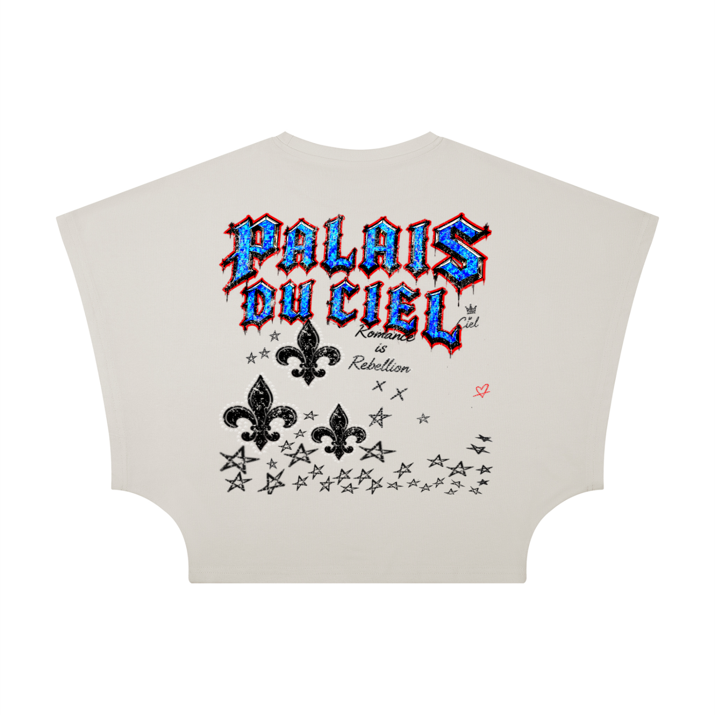 FOREVER BLESSED CROPPED T-SHIRT