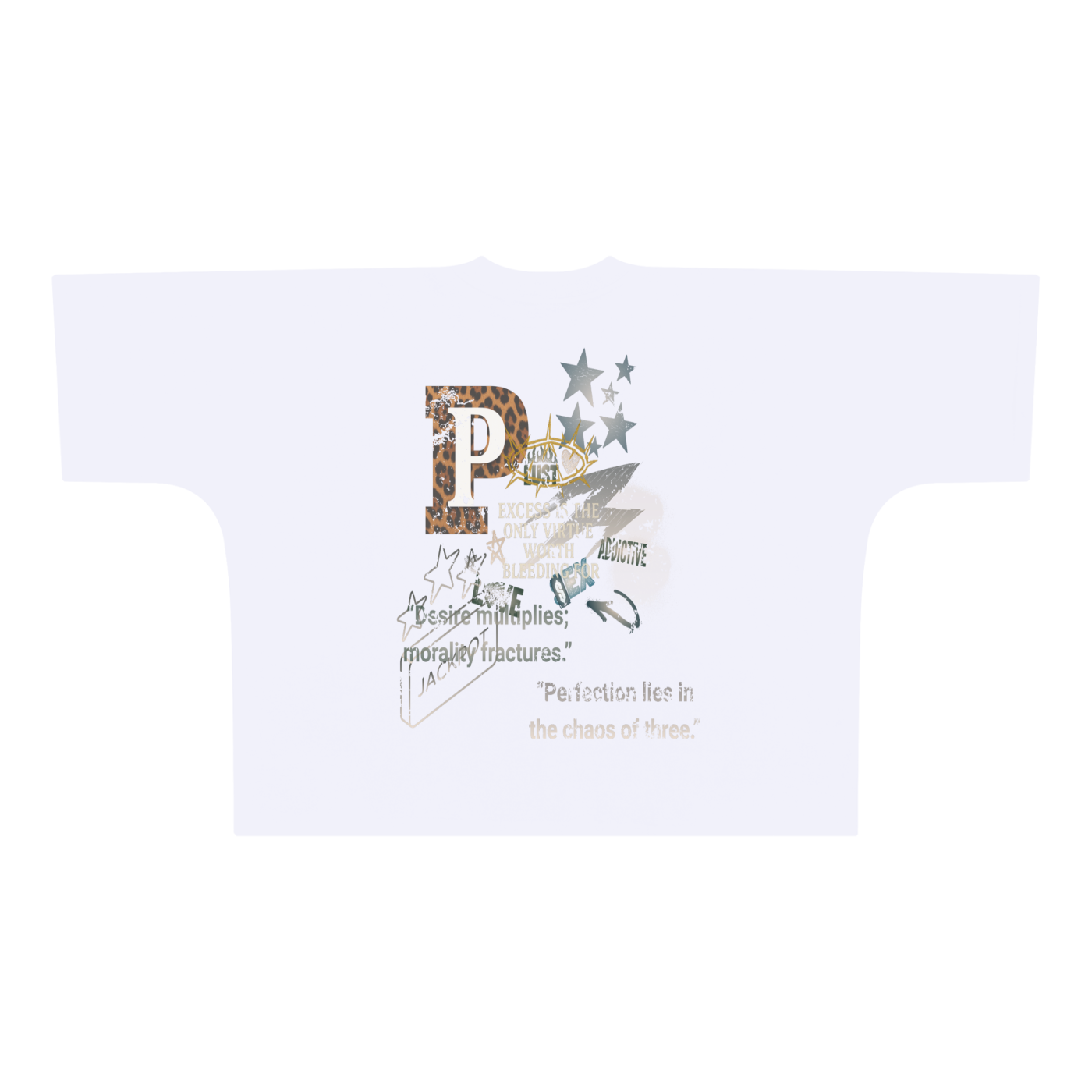 A VOULEZ-VOUS COUCHER AVEC MOI CE SOIR / PALAIS DU CIEL WASHED BOXY T- SHIRT