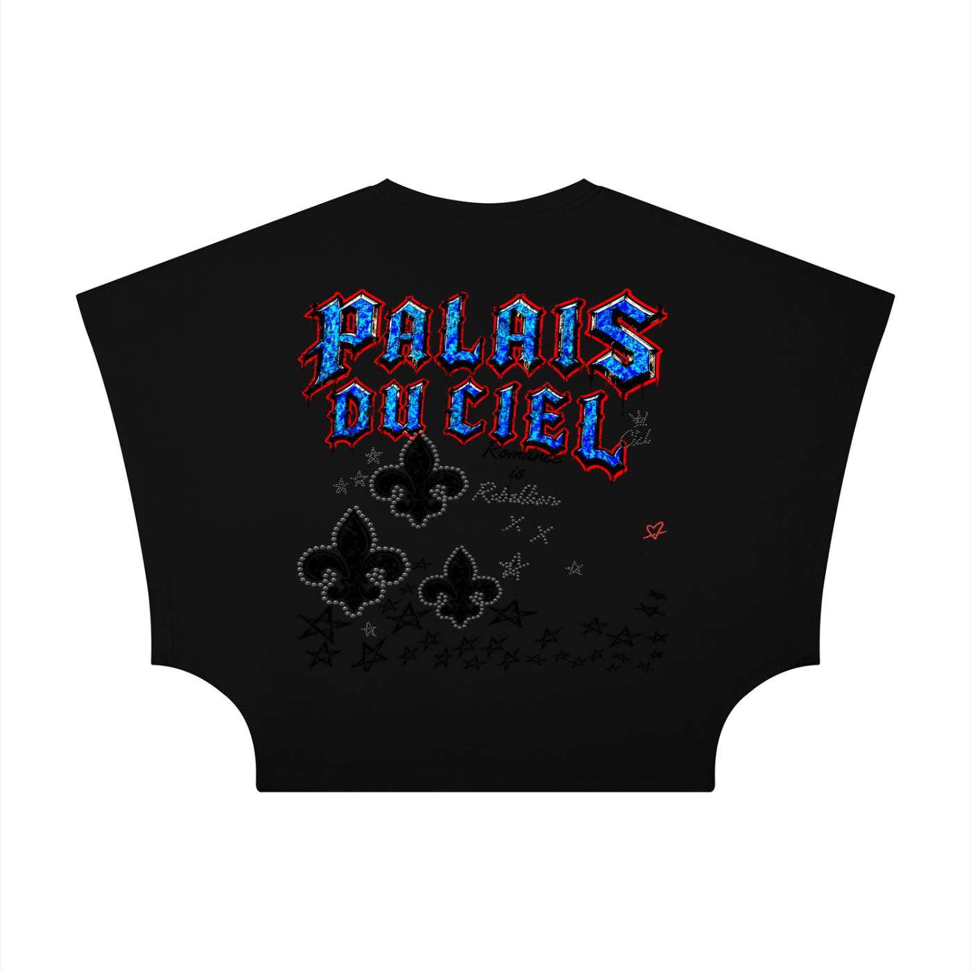 FOREVER BLESSED CROPPED T-SHIRT