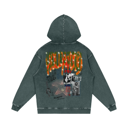 TOUR OF HOLLYWOOD SNOW WASHED HOODIE