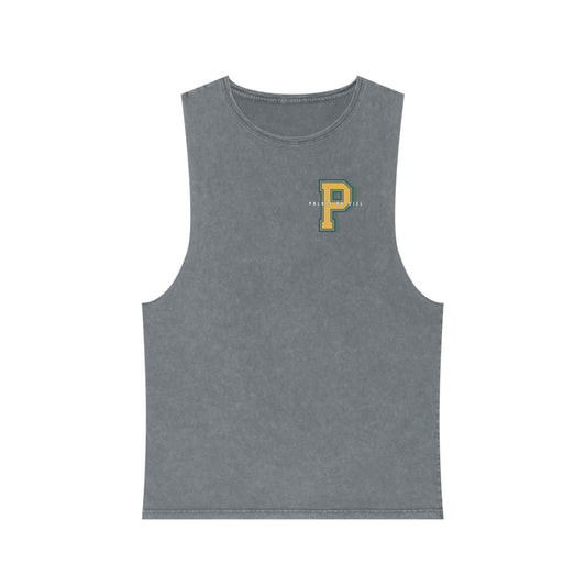 Palais Du Ciel Varsity P Stonewash Tank Top