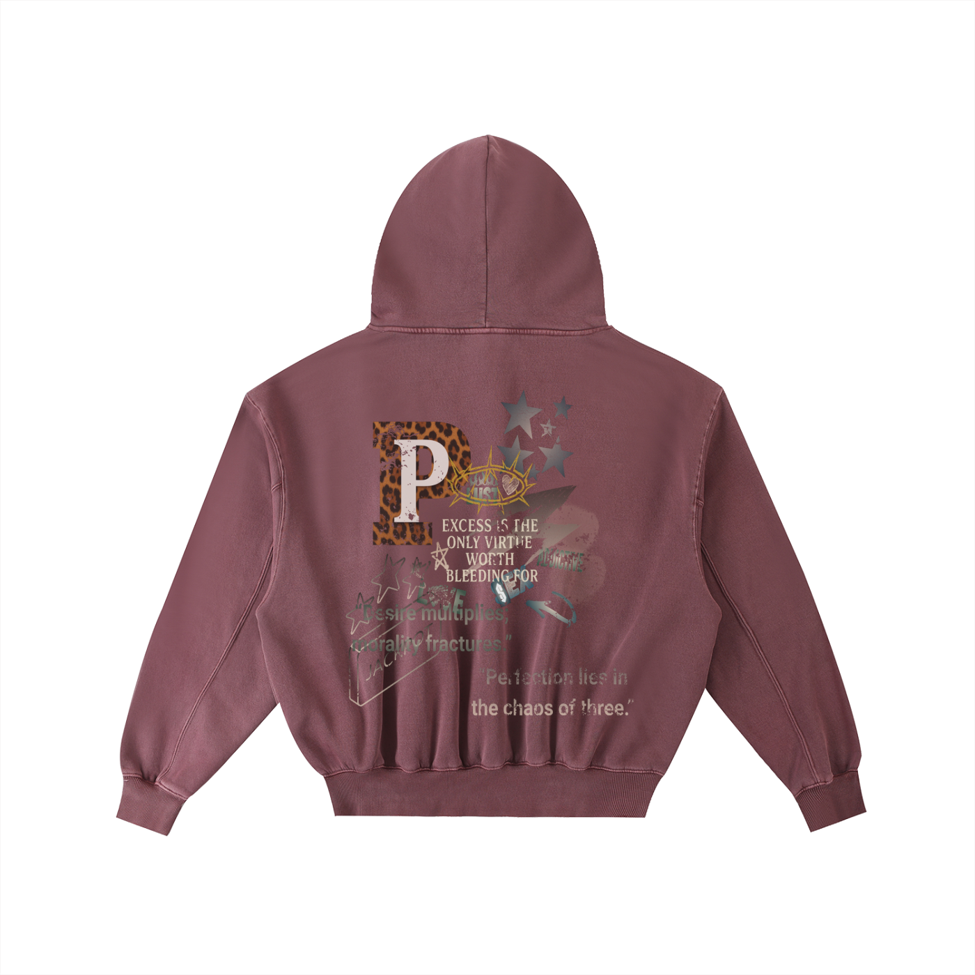A VOULEZ-VOUS COUCHER AVEC MOI CE SOIR / PALAIS DU CIEL WASHED HOODIE