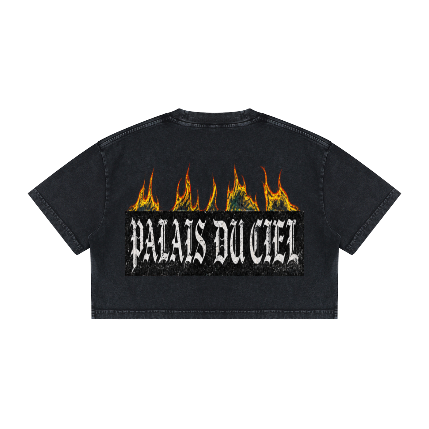 PALACE OF HEAVEN WASHED CROP T-SHIRT