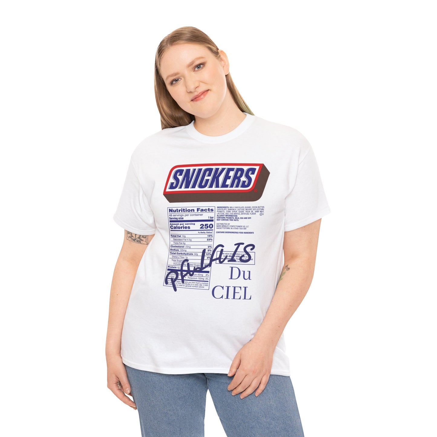 Snickers Tee / Palais Du Ciel T-Shirt