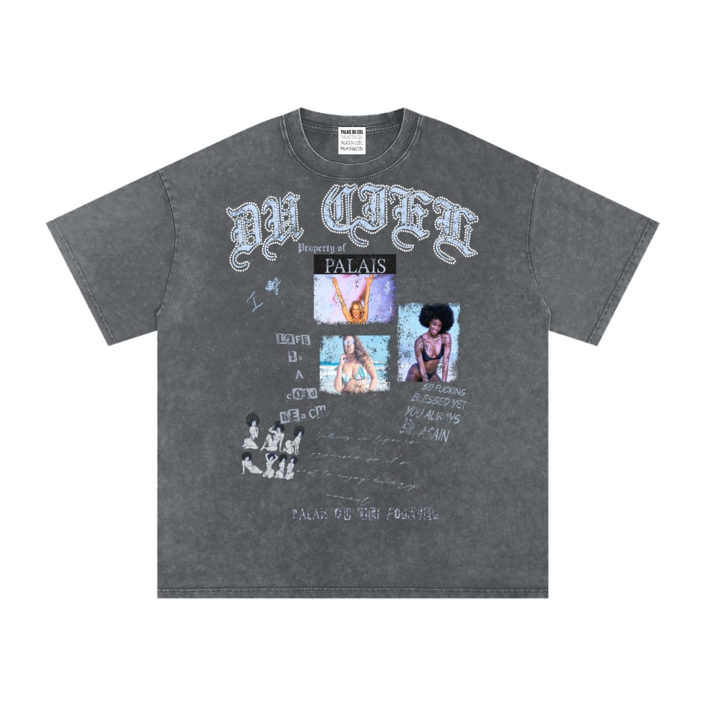 SUPERMODEL AT THE BEACH T-SHIRT