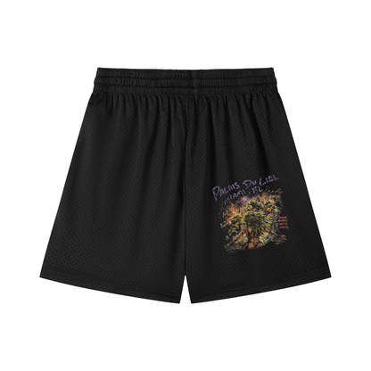 ATTACK ON GIRLS MESH SHORTS