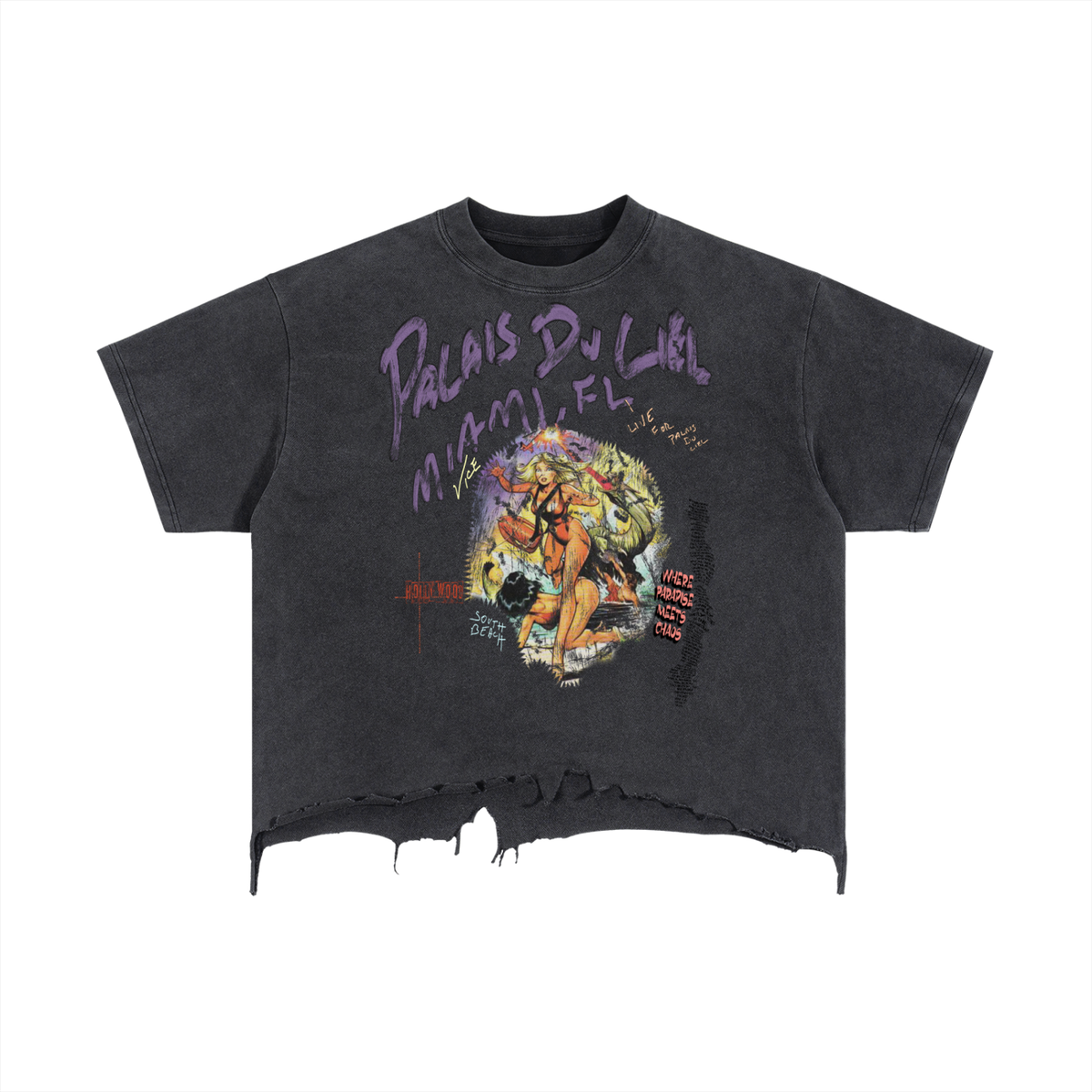 ATTACK ON GIRLS BOXY T-SHIRT