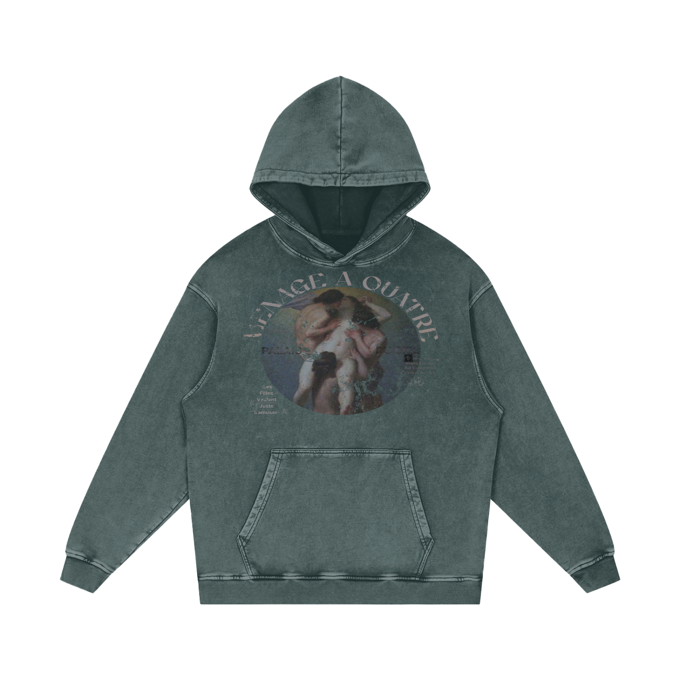 A MÉNAGE À QUATRE / PALAIS DU CIEL WASHED HOODIE
