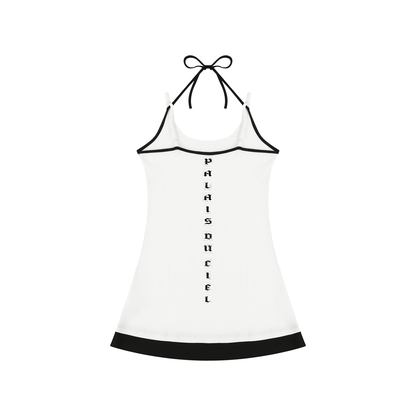 PLAY YOUR PALAIS DU CIEL CARDS RIGHT SLEEVELESS DRESS