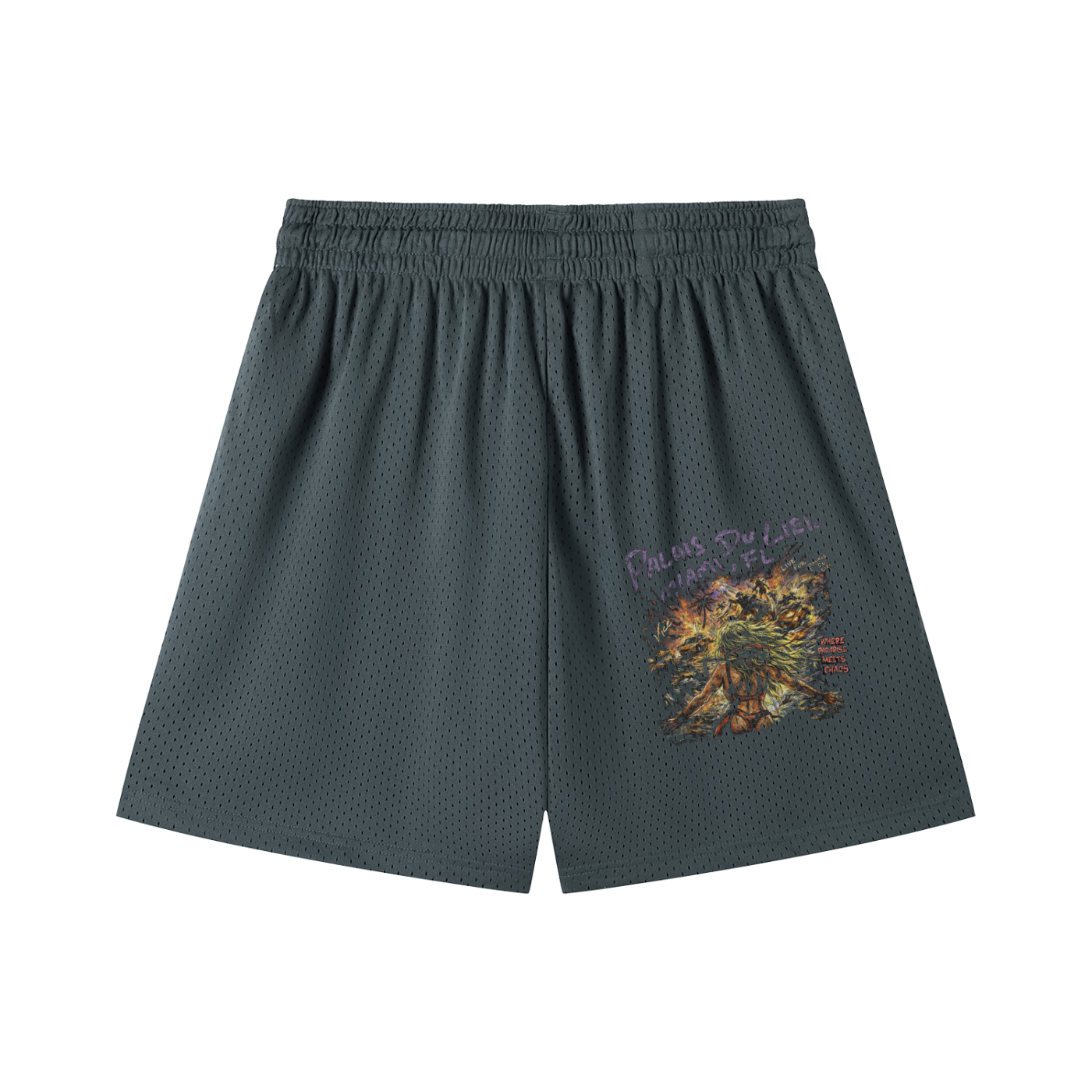 A ATTACK ON GIRLS / PALAIS DU CIEL MESH SHORTS