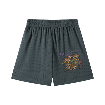 ATTACK ON GIRLS MESH SHORTS