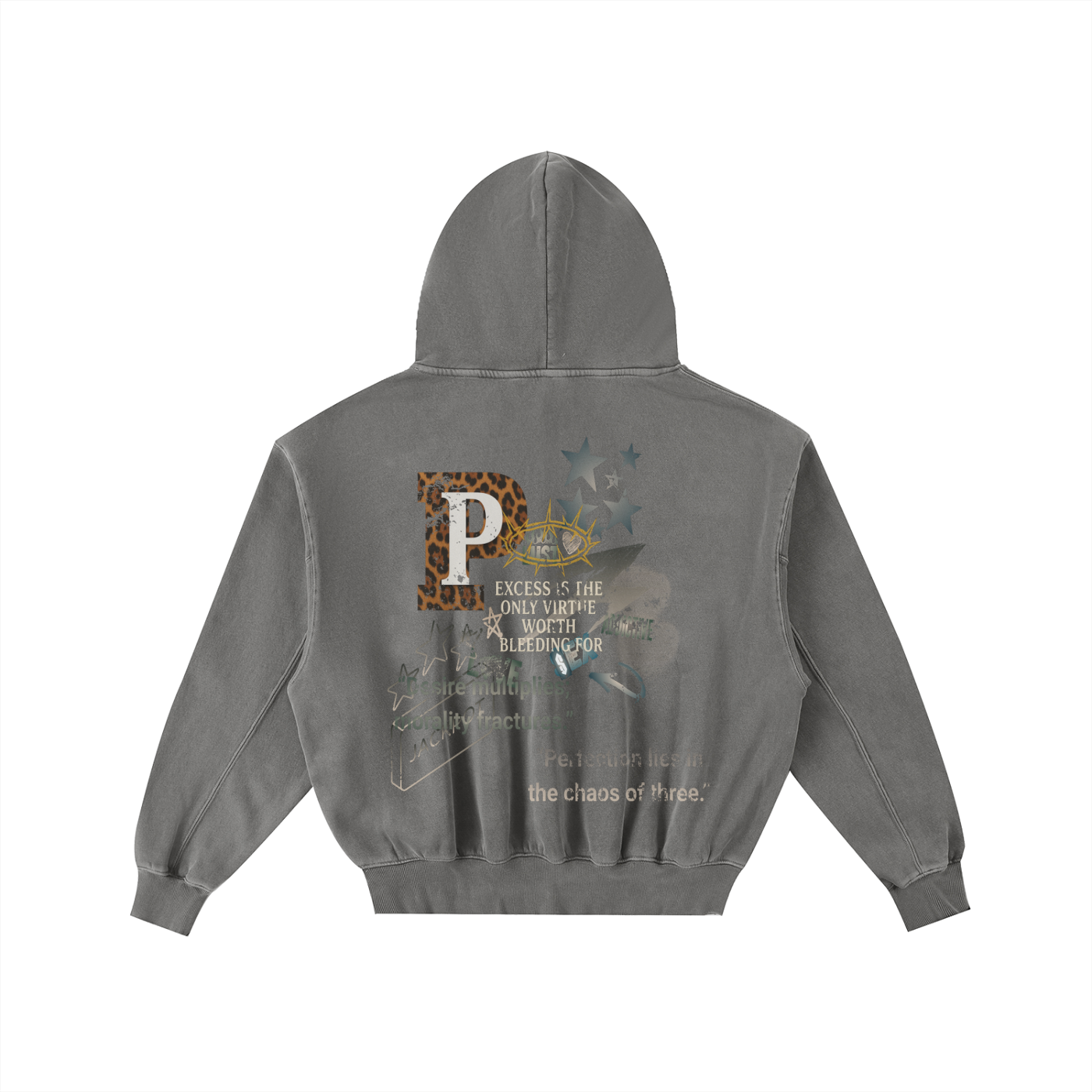 A VOULEZ-VOUS COUCHER AVEC MOI CE SOIR / PALAIS DU CIEL WASHED HOODIE