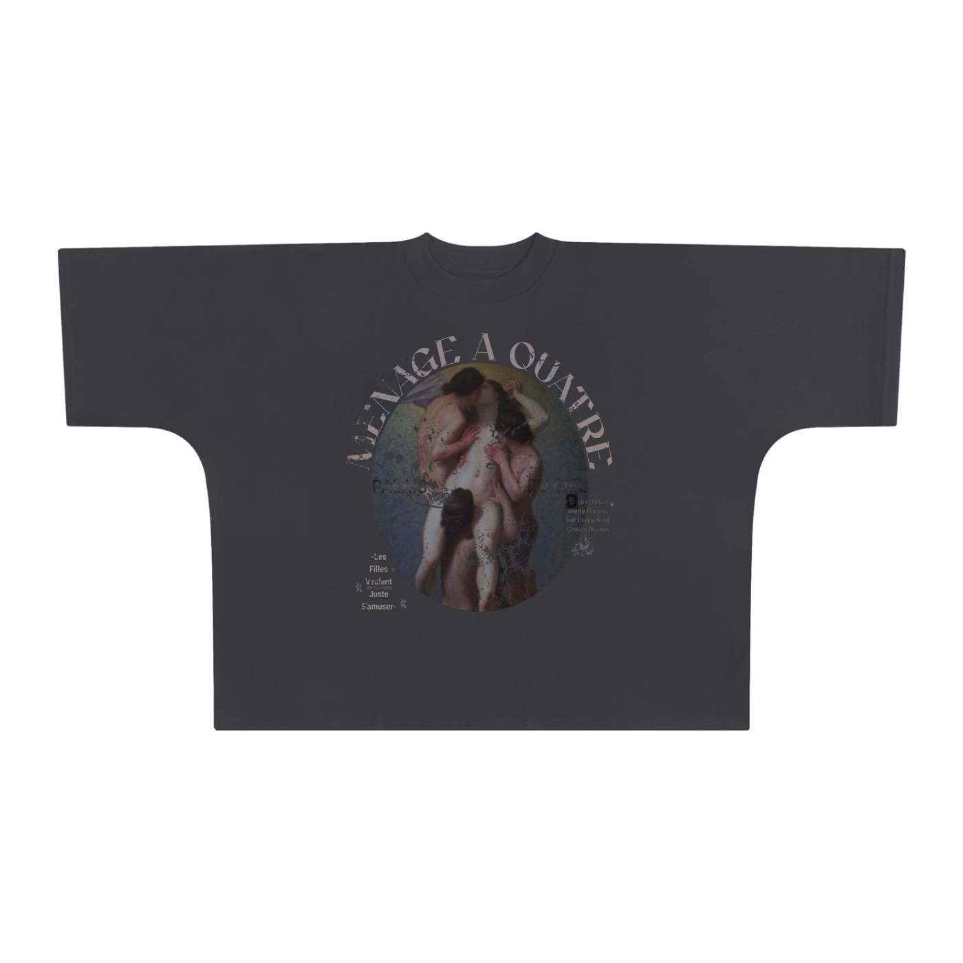 A MÉNAGE À QUATRE / PALAIS DU CIEL BOXY T- SHIRT