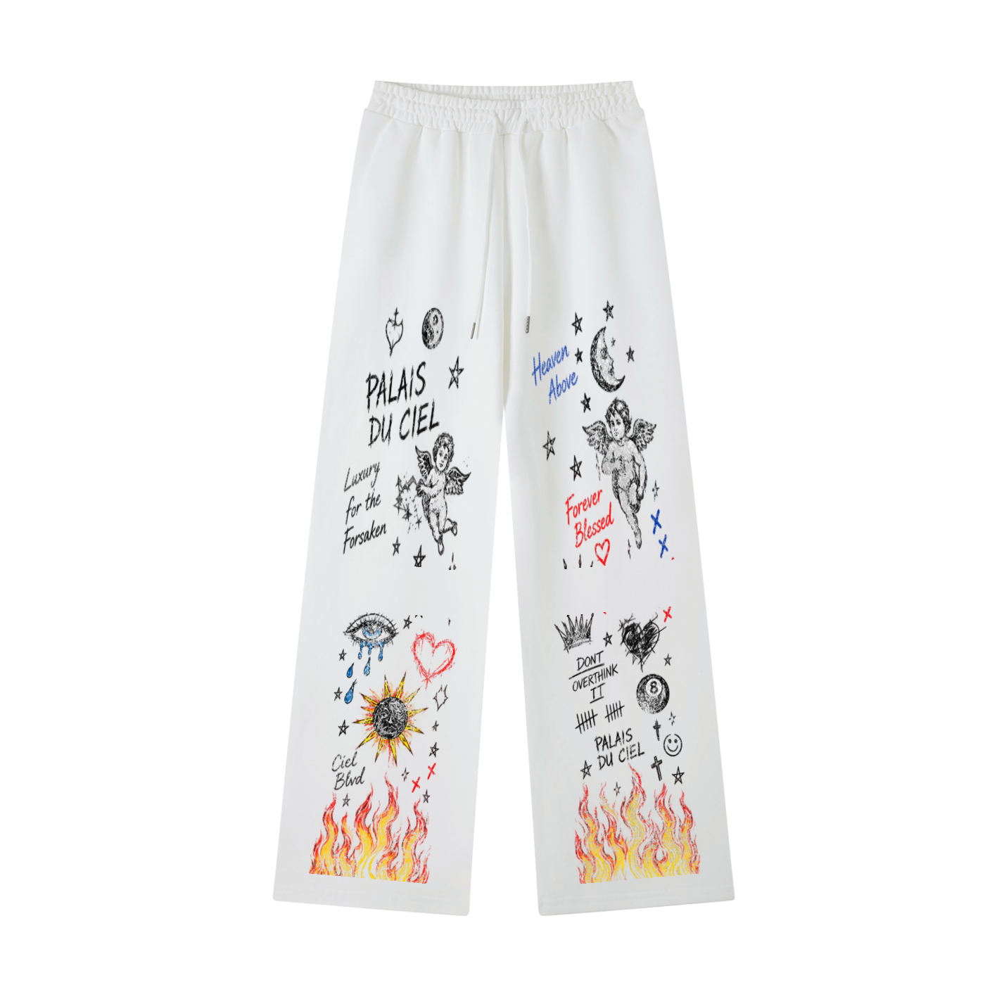 FOREVER BLESSED STRAIGHT LEG SWEATPANTS