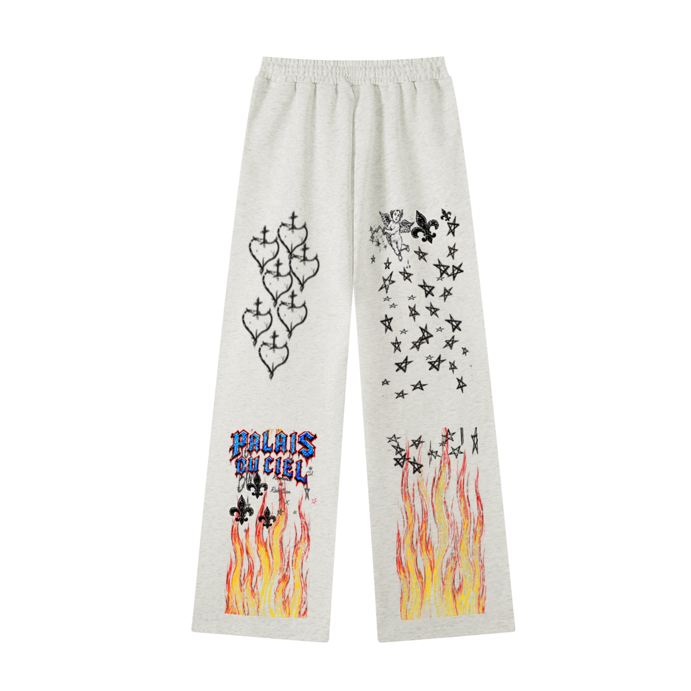 FOREVER BLESSED STRAIGHT LEG SWEATPANTS