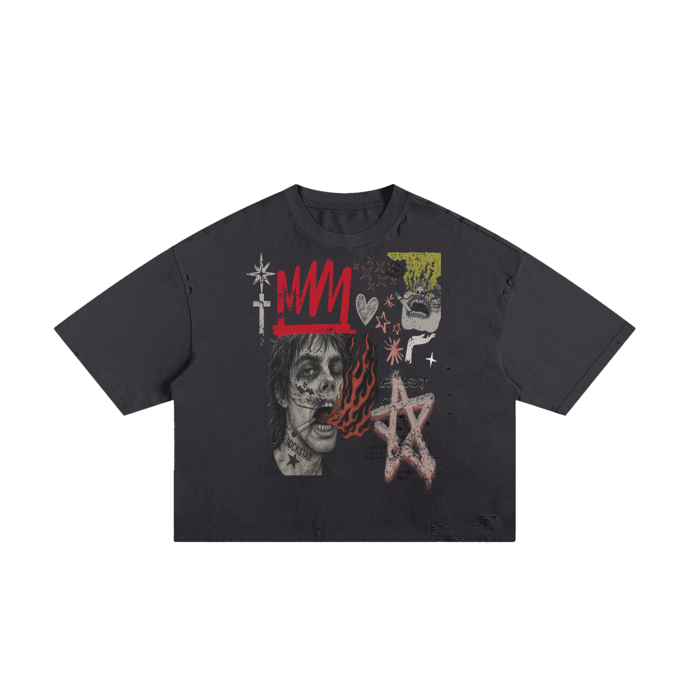 A STOP STRESSING / PALAIS DU CIEL T-SHIRT