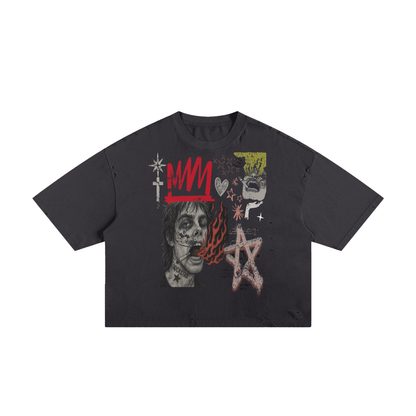STOP STRESSING BOXY T-SHIRT