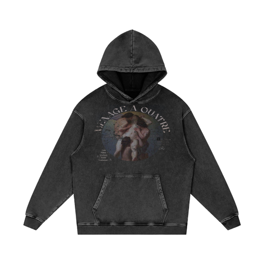 A MÉNAGE À QUATRE / PALAIS DU CIEL WASHED HOODIE