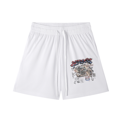 HIGHWAY TO HELL MESH SHORTS