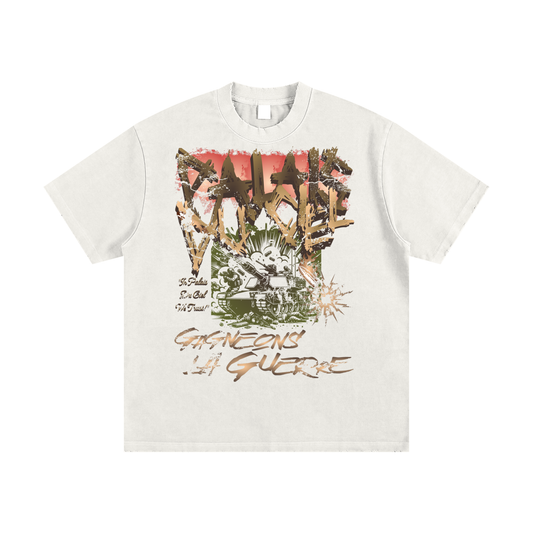 A GAGNEONS LA GUERRE/ PALAIS DU CIEL "LET'S WIN THE WAR T SHIRT"