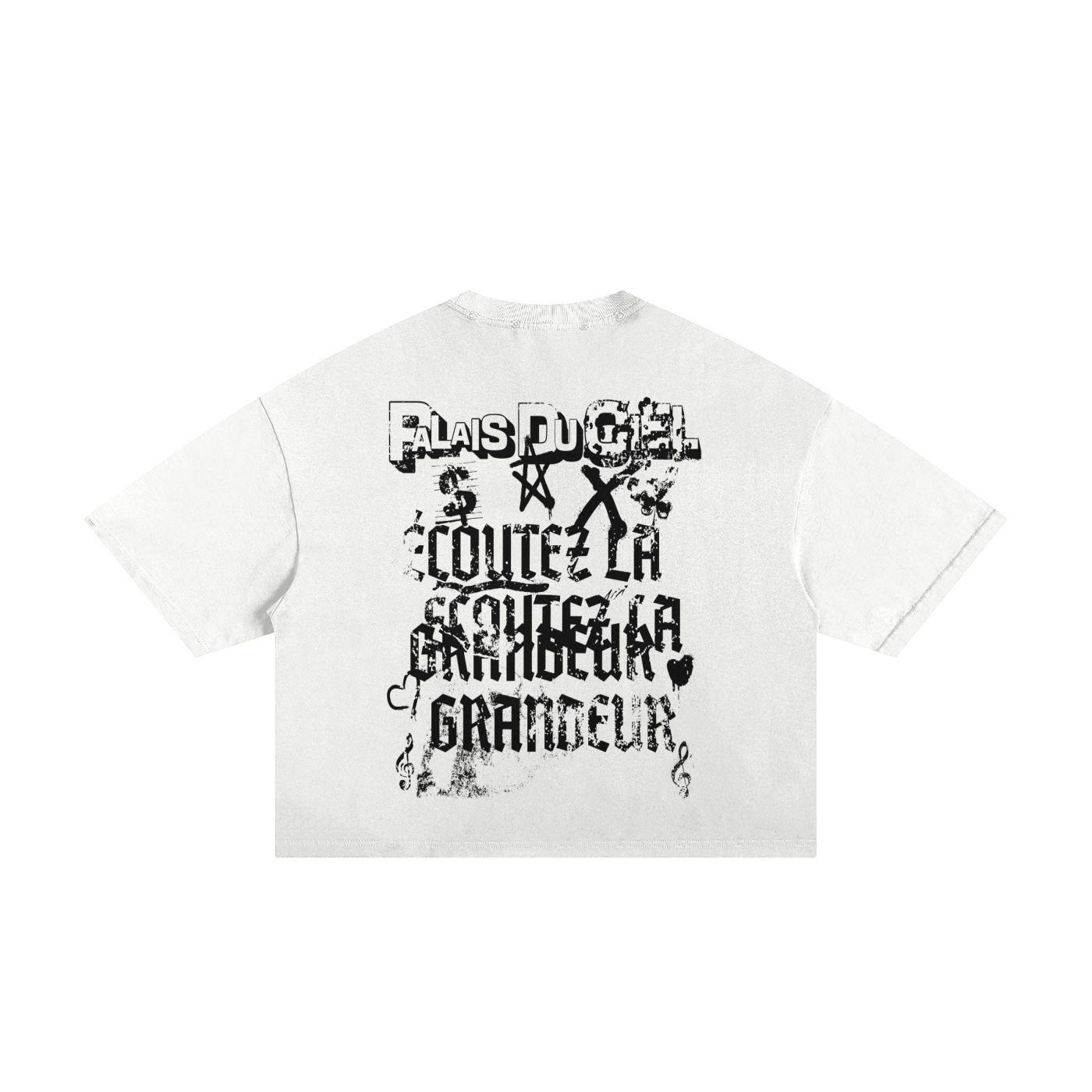 A ÉCOUTEZ LA GRANDEUR / PALAIS DU CIEL T-SHIRT