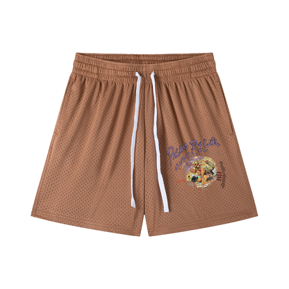 ATTACK ON GIRLS MESH SHORTS