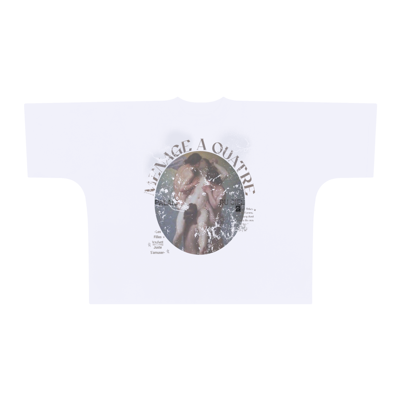 A MÉNAGE À QUATRE / PALAIS DU CIEL BOXY T- SHIRT