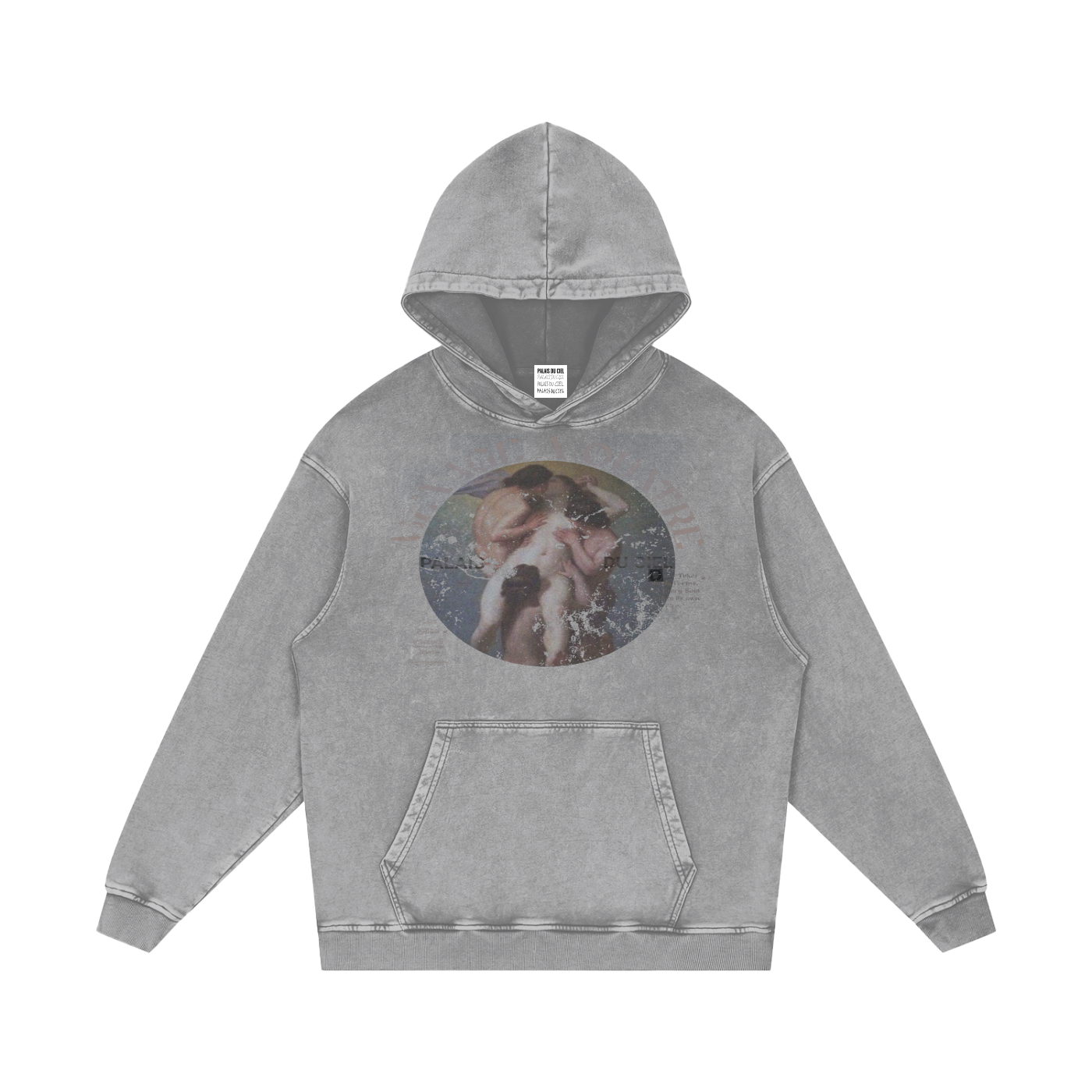 A MÉNAGE À QUATRE / PALAIS DU CIEL WASHED HOODIE