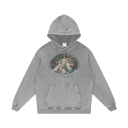 VOULEZ-VOUS COUCHER AVEC MOI CE SOIR WASHED HOODIE