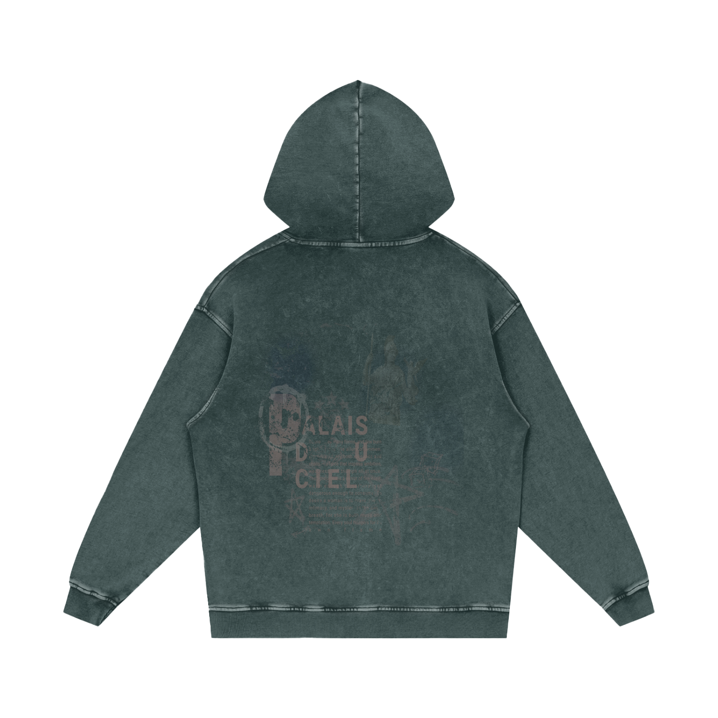 A MÉNAGE À QUATRE / PALAIS DU CIEL WASHED HOODIE