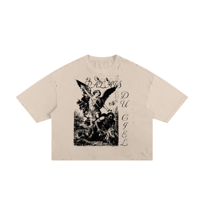 ANGEL KILLING A DEMON T-SHIRT