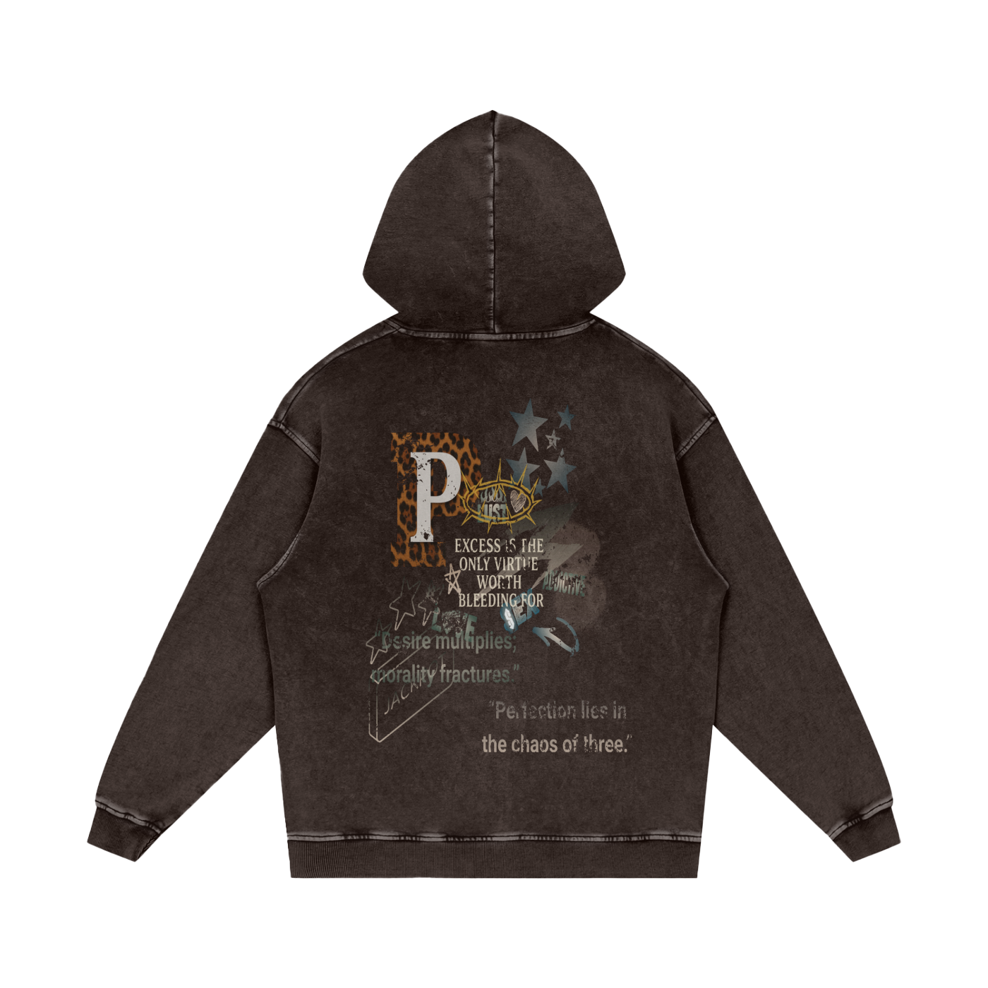 A VOULEZ-VOUS COUCHER AVEC MOI CE SOIR / PALAIS DU CIEL WASHED HOODIE