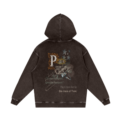 VOULEZ-VOUS COUCHER AVEC MOI CE SOIR WASHED HOODIE