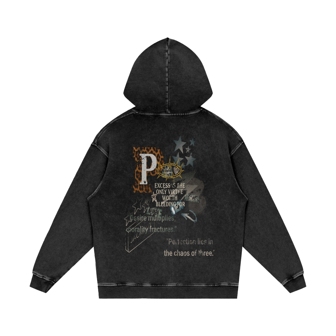 A VOULEZ-VOUS COUCHER AVEC MOI CE SOIR / PALAIS DU CIEL WASHED HOODIE