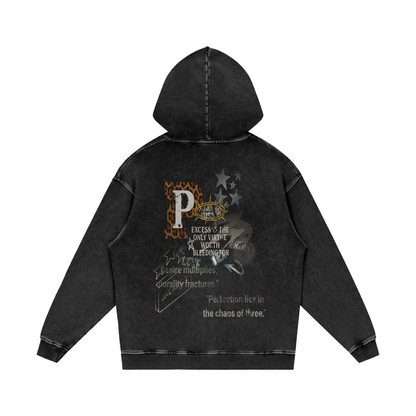VOULEZ-VOUS COUCHER AVEC MOI CE SOIR WASHED HOODIE