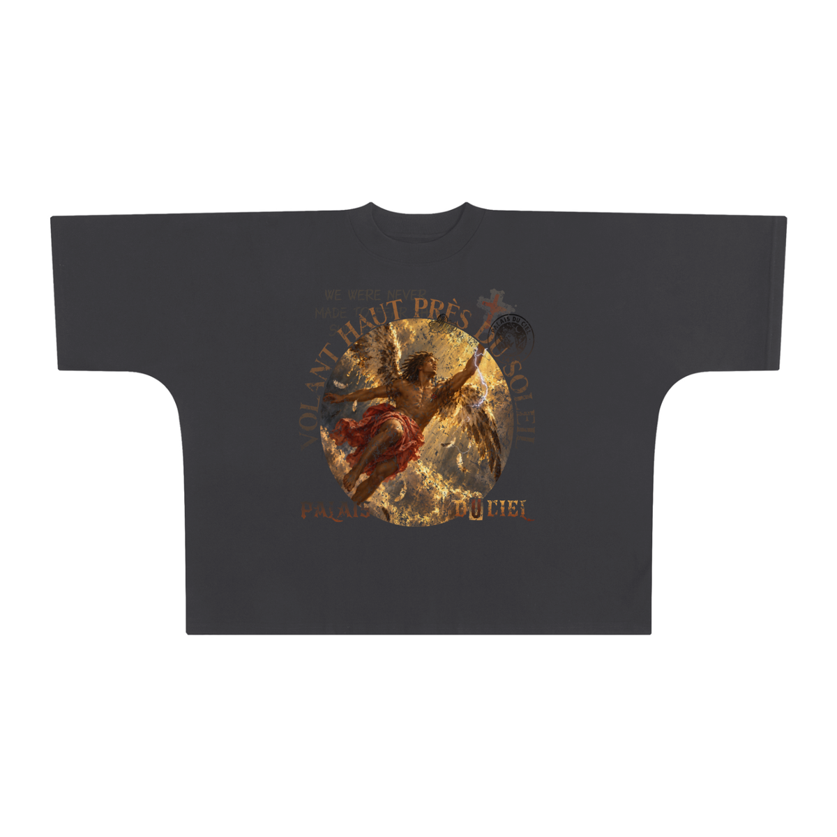 VOLANT HAUT PRÈS DU SOLEIL BOXY T-SHIRT