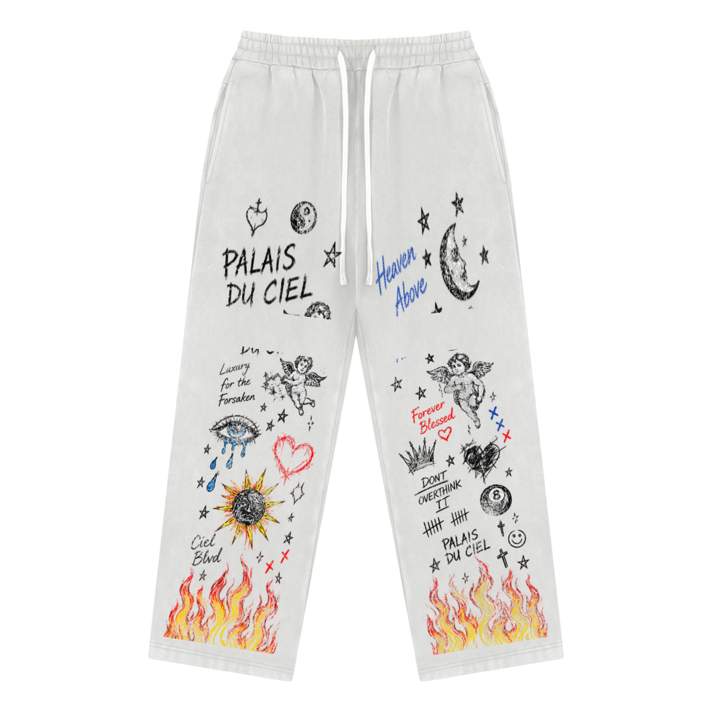 FOREVER BLESSED WASH SWEATPANTS