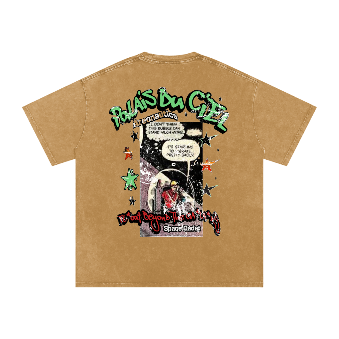 A I'm From Outer Space/ PALAIS DU CIEL Oversized Washed - T-shirt