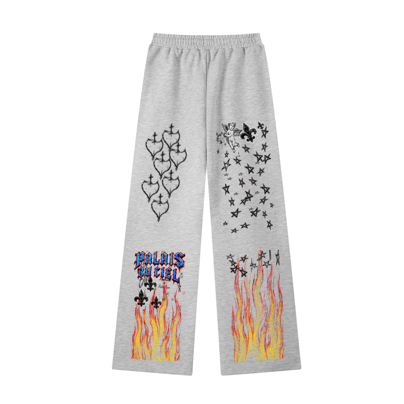 FOREVER BLESSED STRAIGHT LEG SWEATPANTS